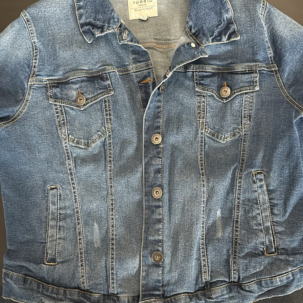 Torrid Denim Jacket - Picture 2 of 4
